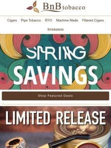 Spring Savings are Here