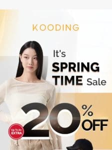 Spring into Savings!