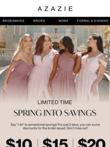 Spring into Savings ?