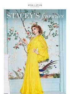 Stacey’s Favorite Dresses