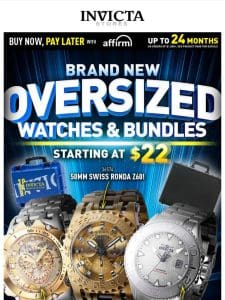 Starting At $22 HUGE WATCHES， ᵗᵉᵉⁿʸ⁻ᵗᶦⁿʸ Prices ❗️