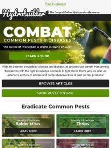 Stay Ahead of Garden Pests