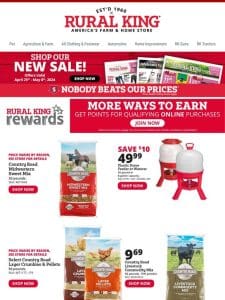 Stock Up & Save: Unbeatable Deals on Feeders， Bedding & More!