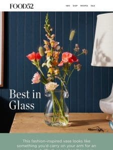 Stunning glass， handblown in Vermont.