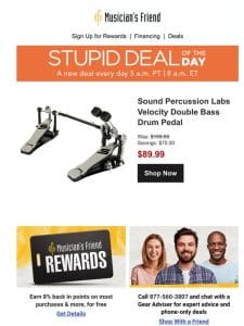 Stupid Deal of the Day now available!