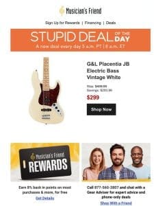 Stupid Deal of the Day now available!