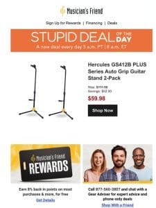 Stupid Deal of the Day now available!