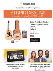 Stupid Deal of the Day now available!