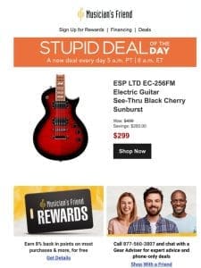 Stupid Deal of the Day now available!