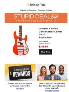 Stupid Deal of the Day now available!