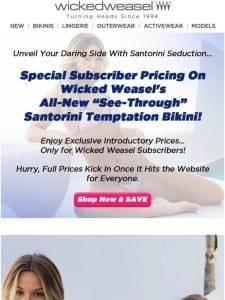 Subscriber Exclusive: This NEW   at Special Pre-Launch Price