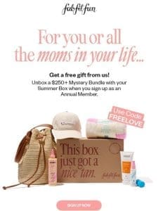 Summer Box + FREE $250+ Mystery Gift