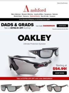 Summer-Ready Oakley Sunglasses from $54.99!