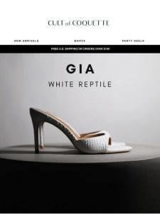 Summer Whites: GIA White Reptile