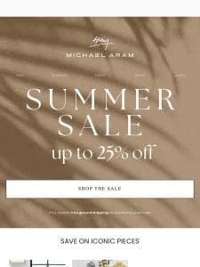 Summer savings are heating up…