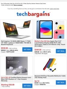 Sunday Deals: Apple Discounts at Amazon | 37% off Premium XPS 13 Laptop | eero Refurb Deals