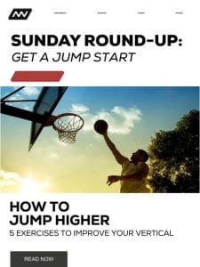 Sunday Round-Up: Get a Jump Start!