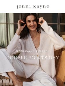 Surprise! It’s A Double Points Day