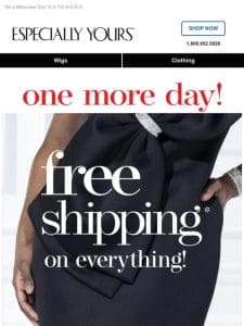 Surprise， FREE Shipping Is Back!