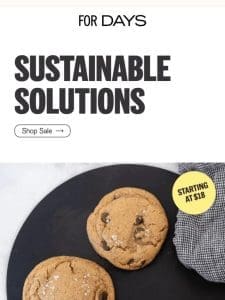 Sustainable Home Goods on Sale Now!