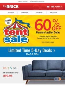 TENT SALE   Limited Time 5-Day Deals Continue