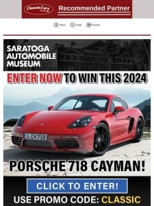 Take home this 2024 718 Cayman!