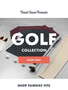 Tee Up with The Golf Collection ⛳