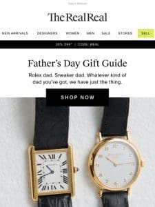 The Father’s Day Gift Guide