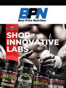 The Most Powerful Fat Burners & Prohormones from Innovative Labs