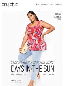 The Sweet Summer Edit + 40% Off* All New Arrivals