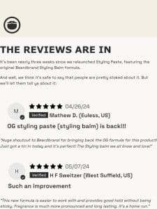 The reviews are in