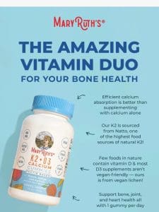 The vitamin duo for your health