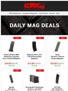 These May Deals Are Just What You’re Looking For | Smith & Wesson M&P Shield Plus 9mm 13rd Magazine for $35