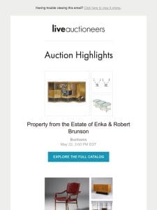 This Week’s Auction Highlights