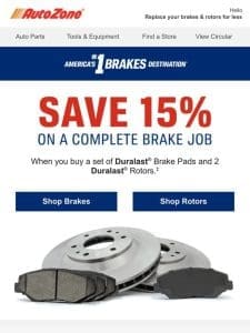 Time for new brakes?