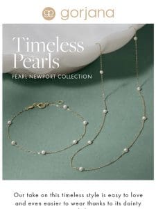 Timeless pearls