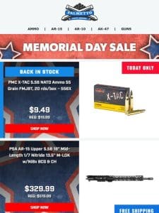 Today Only Deal! | Tula Steel Cased 7.62x39mm 122 Grain FMJ 20 Rounds $9.99/Box!