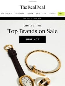 Top Brands on Sale