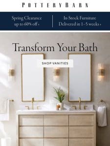 Transform your bath