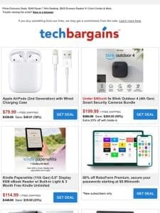 Trending Mother’s Day Gifts: $79.99 Apple AirPods， Up to 20% off select Gift Cards & Rare $35 off Kindle Paperwhite eReader