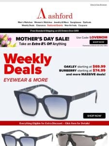 Unmissable Deals on Stylish Eywear!