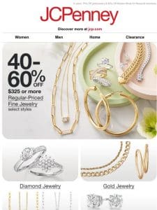 Up to 60% Off fine jewelry online
