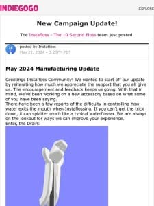 Update #47 from Instafloss – The 10 Second Floss