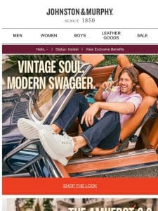 Vintage Soul， Modern Swagger