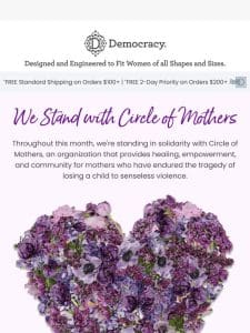 WE’RE SUPPORTING CIRCLE OF MOTHERS