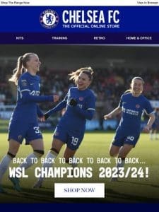 WSL Champions!