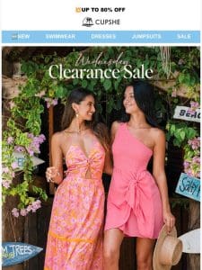 Wednesday Clearance Sale