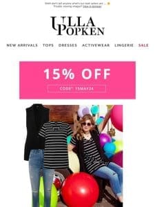 Weekend Perfect & 15%