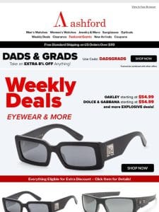 Weekly Eyewear Steals Await!