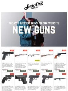 Weekly Firepower: Exclusive Deals on Trending Guns & Parts!